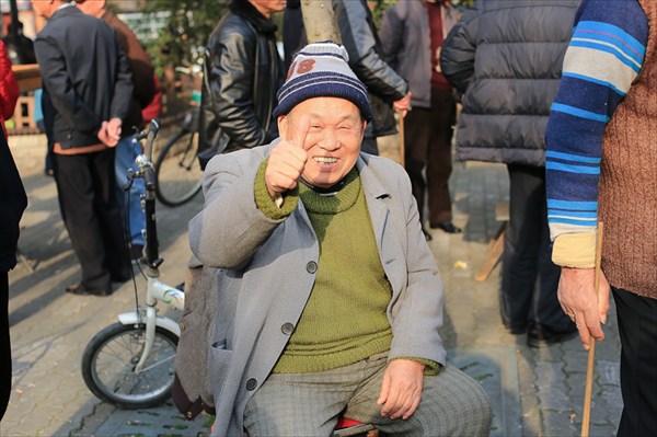 Досуг пенсионеров в Шанхае